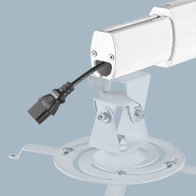 Кронштейн настенный  ONKRON K3D, до 10 кг, 72-120 см, белый
