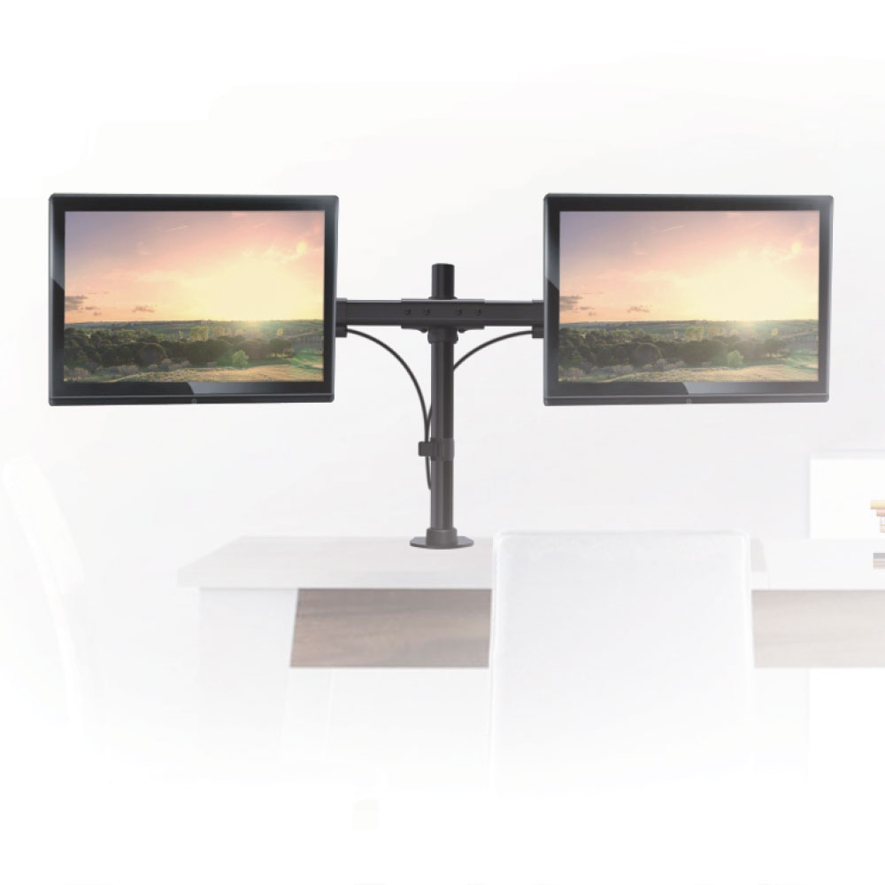 Кронштейн для 2-x мониторов Arm media LCD-T42 black