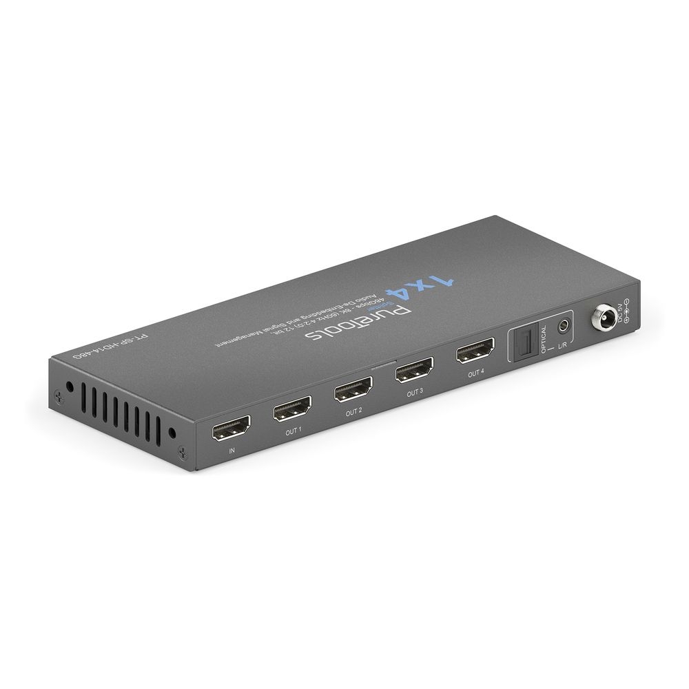 Распределитель (сплиттер) PureLink PT-SP-HD14-48G, 1x4 HDMI 2.1 Splitter - 48G - 8K (60Hz 4:2:0)