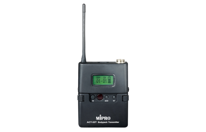 УВЧ Поясной беспроводной радиопередатчик Mipro ACT-32TC