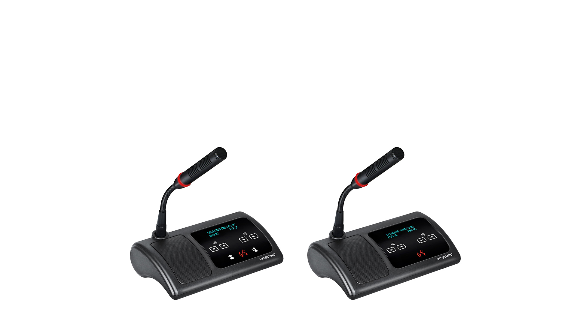 Пульт делегата двойной Vissonic VIS-DSD-T