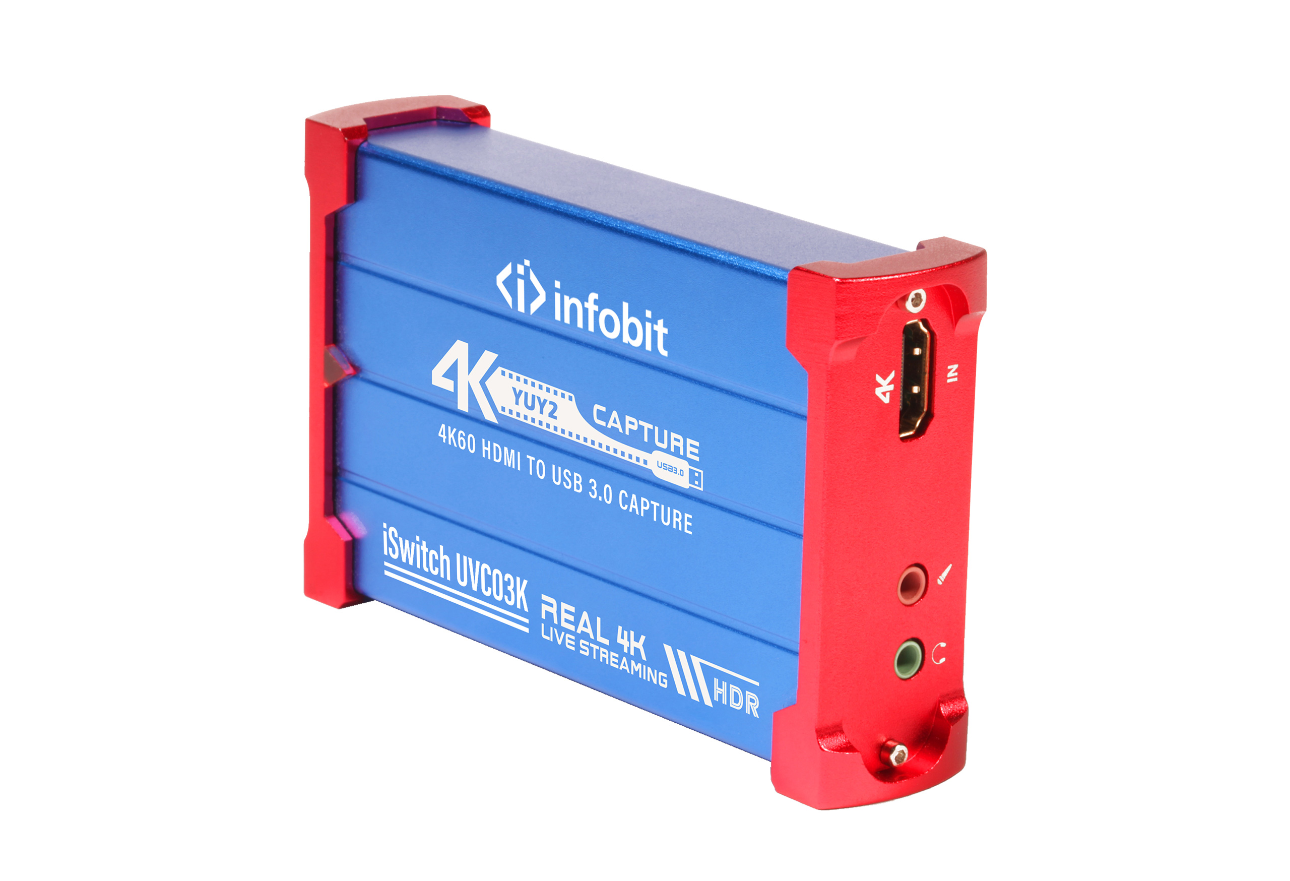 Устройство видеозахвата Infobit iSwitch UVC03K 4K60 HDMI to USB 3.0 Capture, 4K30 USB recording