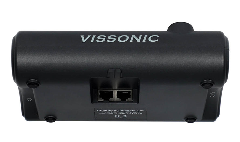 Пульт делегата с голосованием и селектором каналов Vissonic VIS-DVD-T