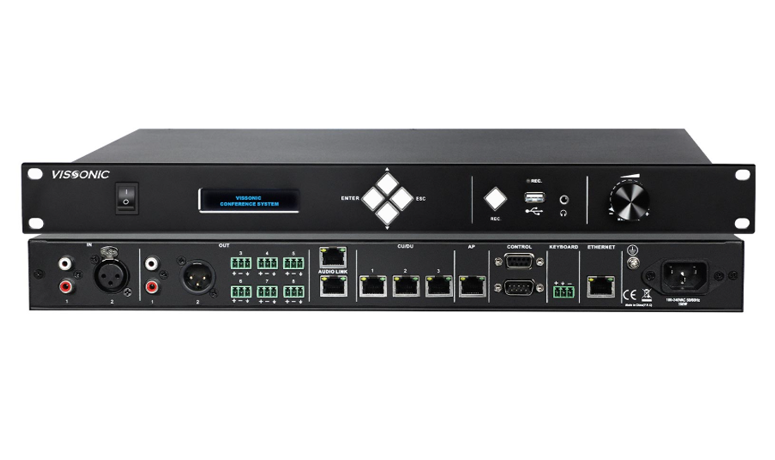 Центральный блок конференц-системы Vissonic VIS-DCP2000-W