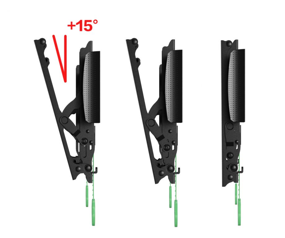 Кронштейн наклонный Onkron TM4, до 18кг, до 37"