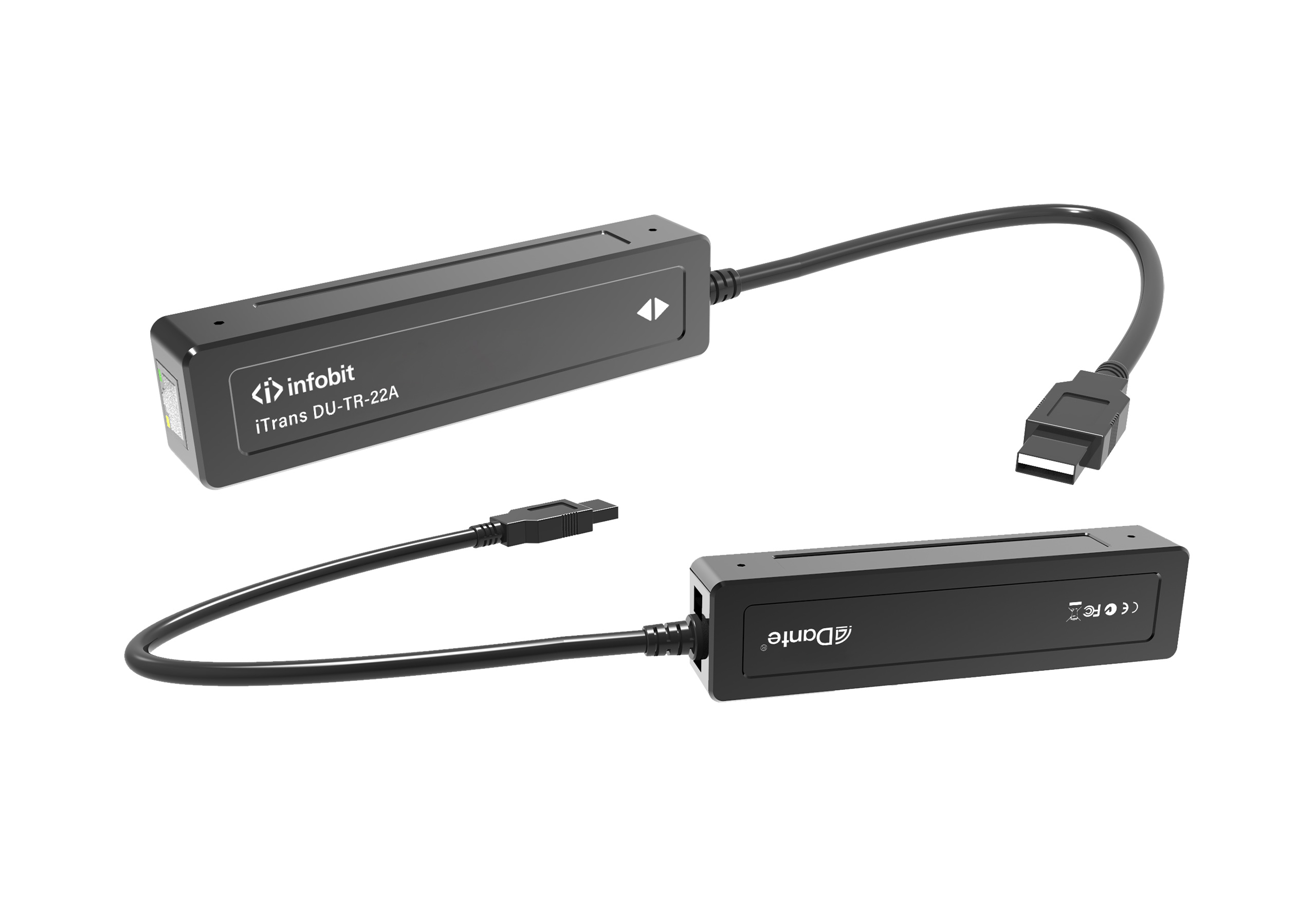 USB-трансивер ввода-вывода Dante Infobit iTrans DU-TR-22A